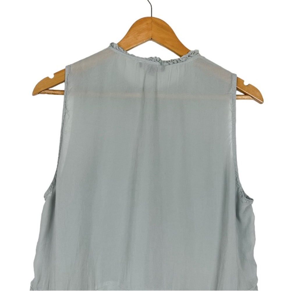 Maven West Ruffle Neck Blouse Size Large - Picture 6 of 9